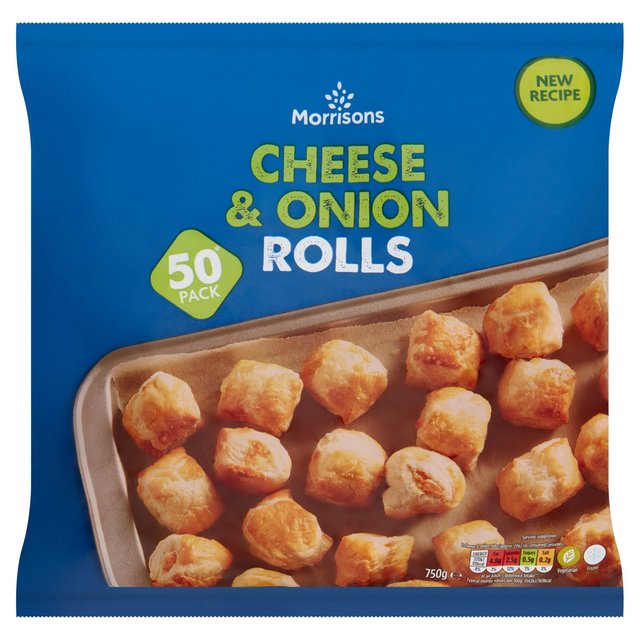 Morrisons Cheese & Onion Rolls 750g