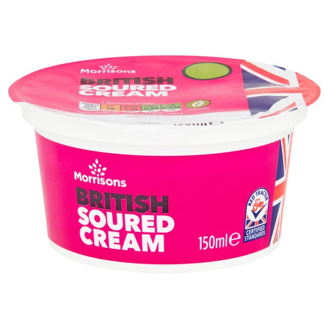 Morrisons British Soured Cream 150ml