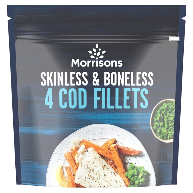 Morrisons 4 Cod Fillets 360g