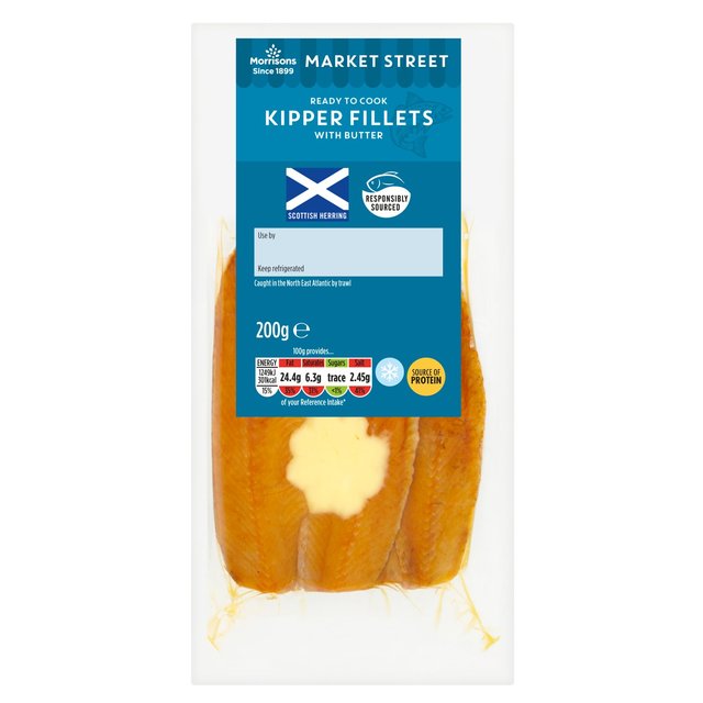 Morrisons Fishmonger Kipper Fillets  200g