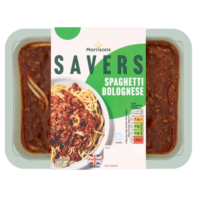 Morrisons Savers Spaghetti Bolognese 400g