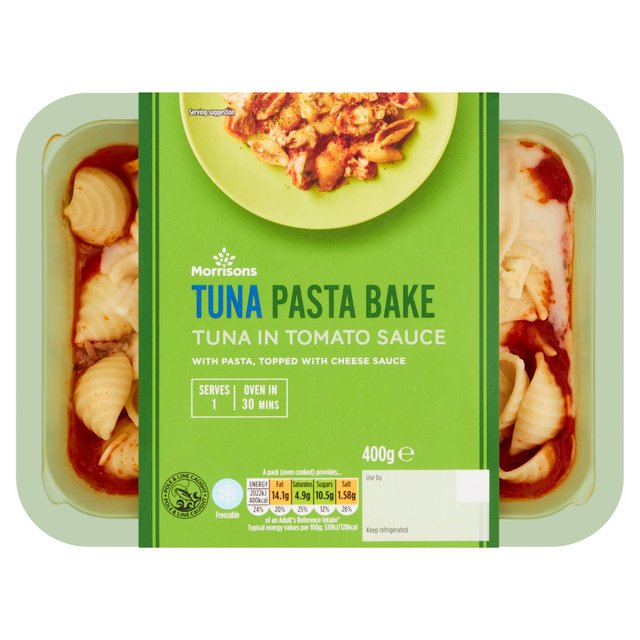 Morrisons Tuna Pasta Bake  400g