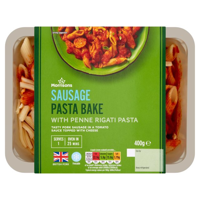 Morrisons Sausage Pasta Bake 400g