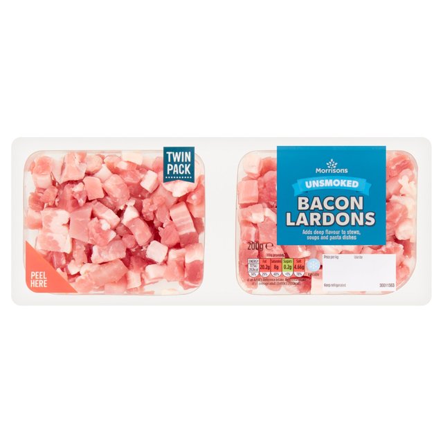 Morrisons Unsmoked Lardons 200g