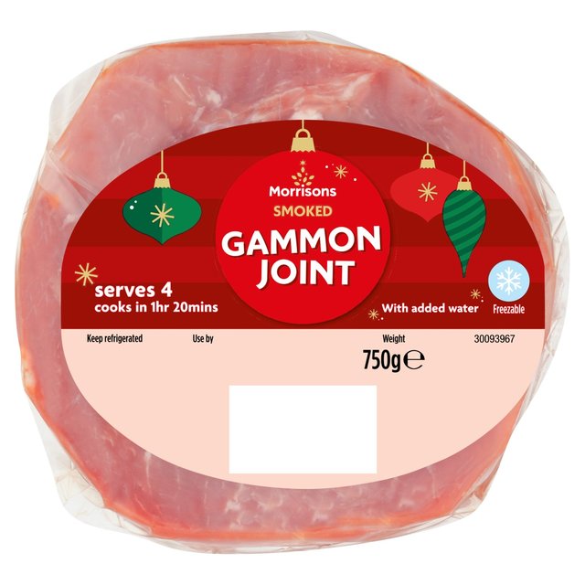 Morrisons Smoked Gammon Joint 750g