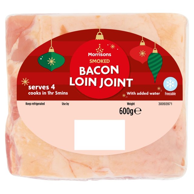 Morrisons Smoked Bacon Loin Joint  600g