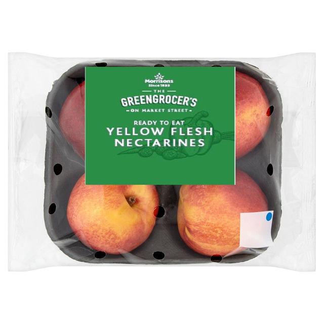 Morrisons Ready to Eat Yellow Flesh Nectarines 4 per pack