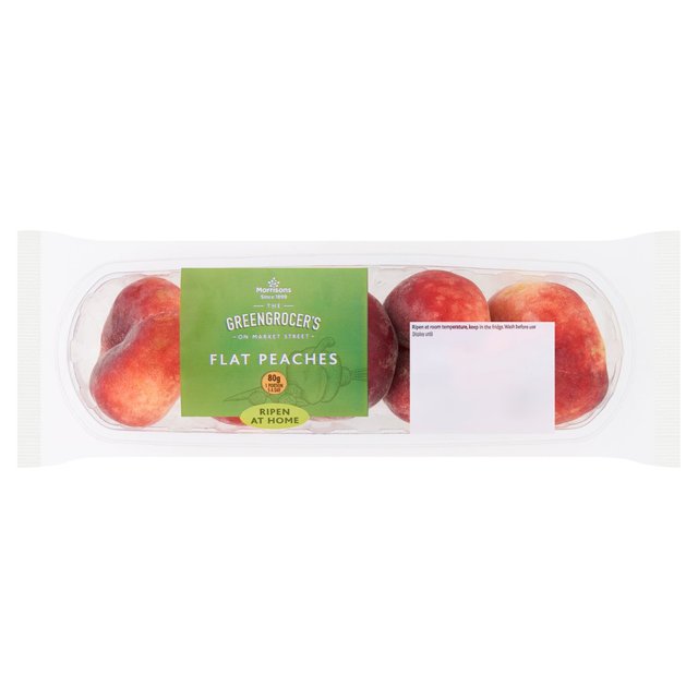 Morrisons Flat Peaches 550g