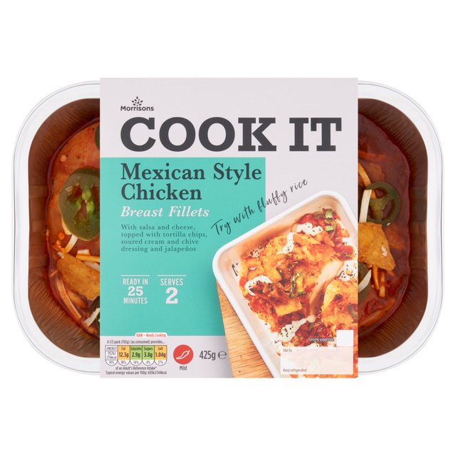 Morrisons Mexican Chicken Breast Fillets 425g