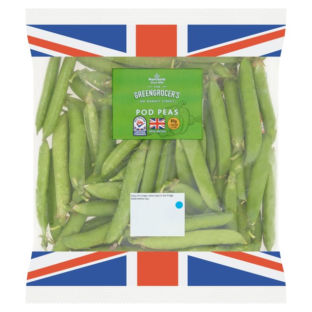 Morrisons Pod Peas 454g