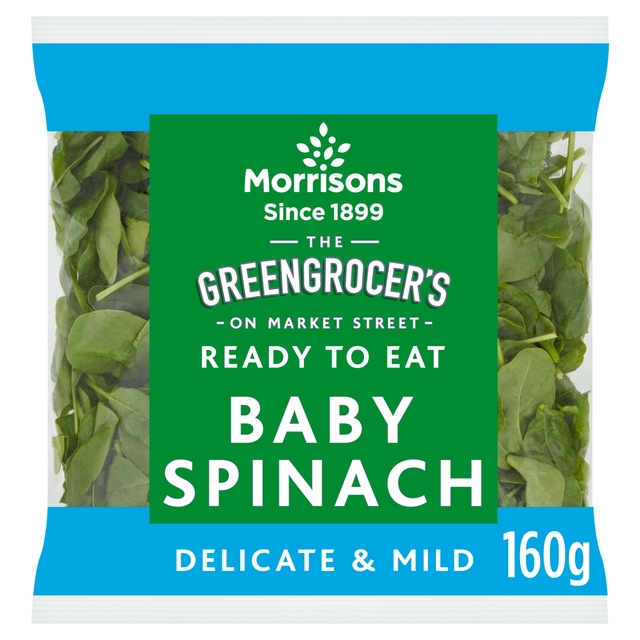 Morrisons Baby Spinach  160g