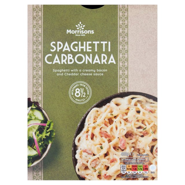 Morrisons Spaghetti Carbonara  400g