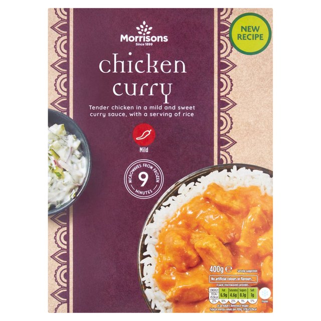 Morrisons Chicken Curry & Rice  400g