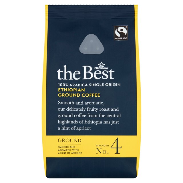 Morrisons The Best Fair Trade Ethiopian Ground Coffee 227g