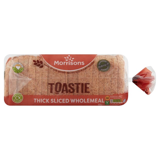 Morrisons Wholemeal Toastie Bread 800g