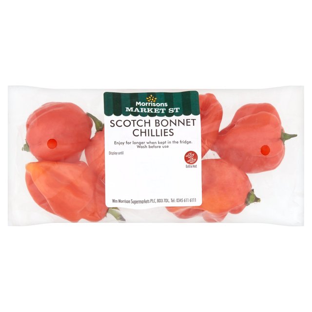 Morrisons Scotch Bonnet Chillies  50g