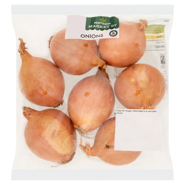 Morrisons Brown Onions  1kg