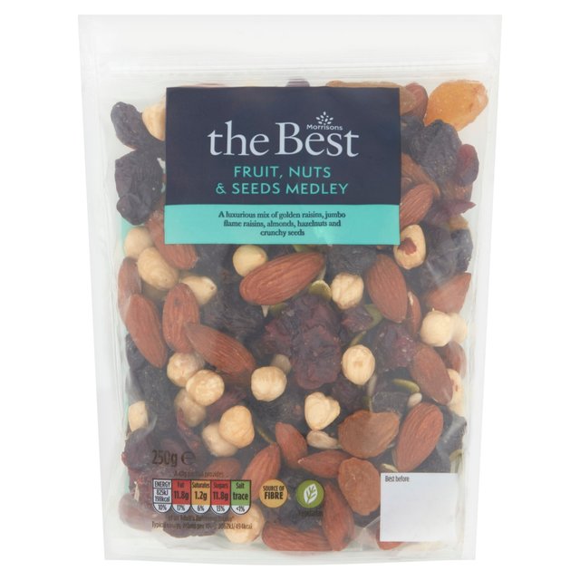 Morrisons The Best Fruits, Nuts & Seeds Medley 250g