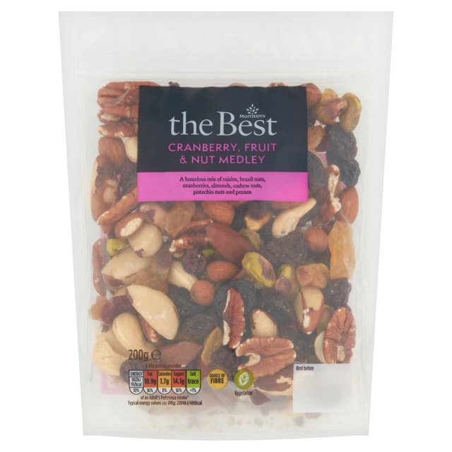 Morrisons The Best Cranberry, Fruit & Nut Medley  200g