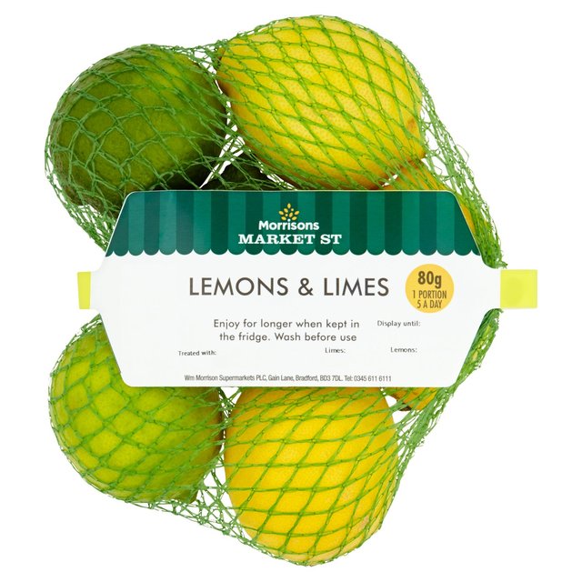 Morrisons Lemons & Limes 6 per pack