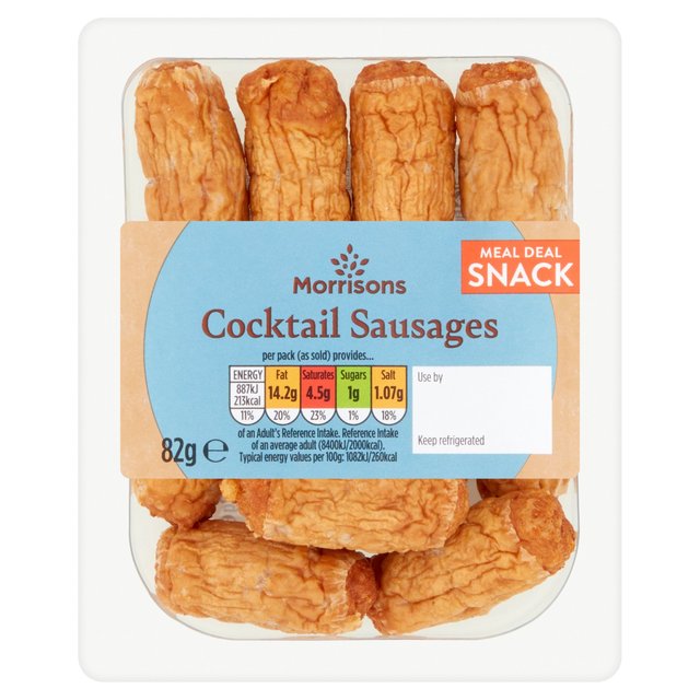 Morrisons Pork Cocktail Sausages 82g