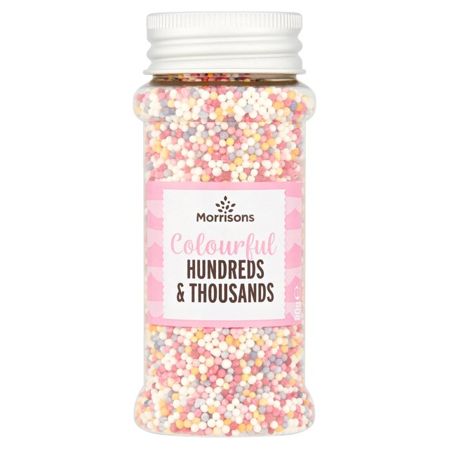 Morrisons Hundreds And Thousands Sprinkles 80g