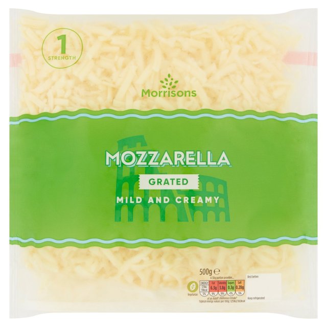 Morrisons Grated Mozzarella 500g