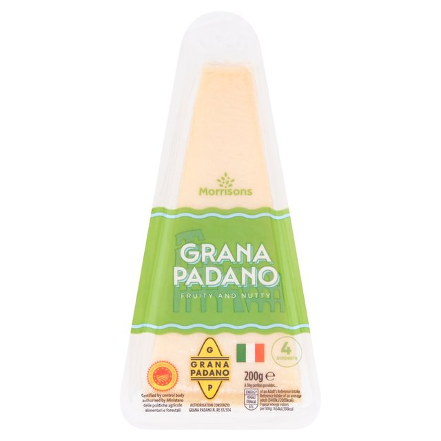 Morrisons Grana Padano Wedge 200g