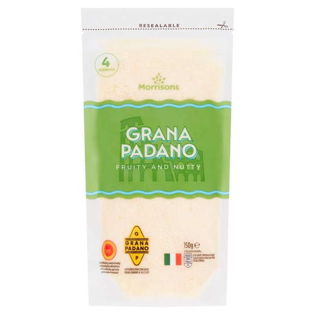 Morrisons Grated Grana Padano 150g