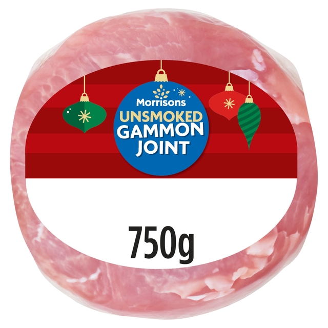 Morrisons Unsmoked Gammon Joint 750g