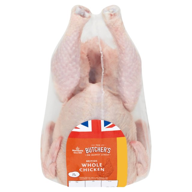 Morrisons British Whole Chicken  1.4kg