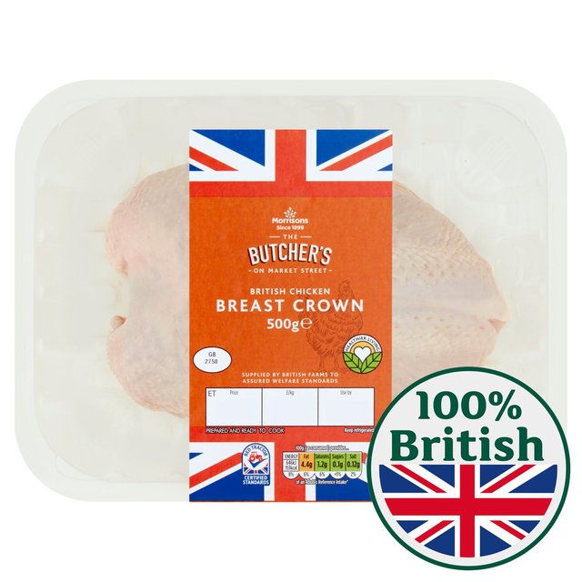 Morrisons British Chicken Breast Crown 500g