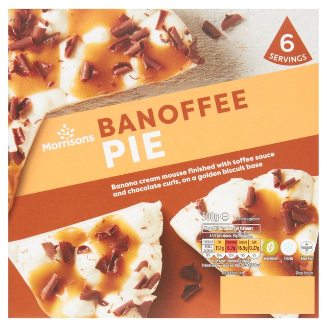 Morrisons Banoffee Pie    500g