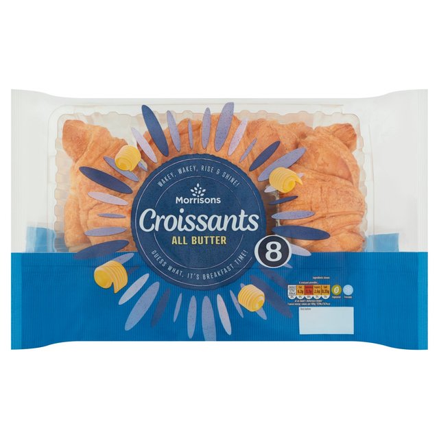 Morrisons All Butter Croissants 8 per pack