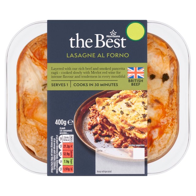 Morrisons The Best  Lasagne Al Forno 400g