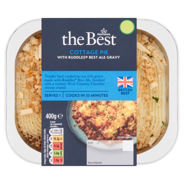 Morrisons The Best Cottage Pie with Rich Red Wine Gravy  400g