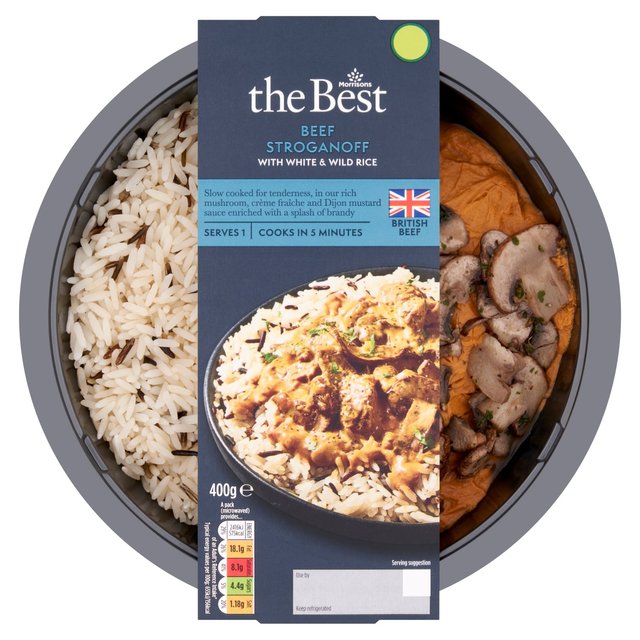 Morrisons The Best Steak Stroganoff  400g