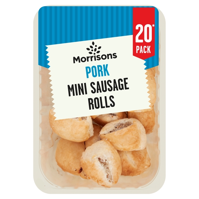 Morrisons 20 Mini Pork Sausage Rolls 200g