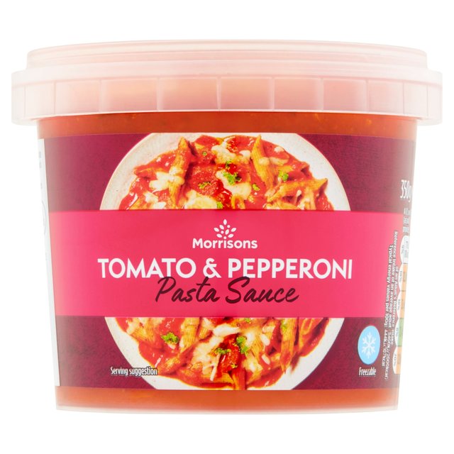 Morrisons Tomato & Pepperoni Pasta Sauce 350g