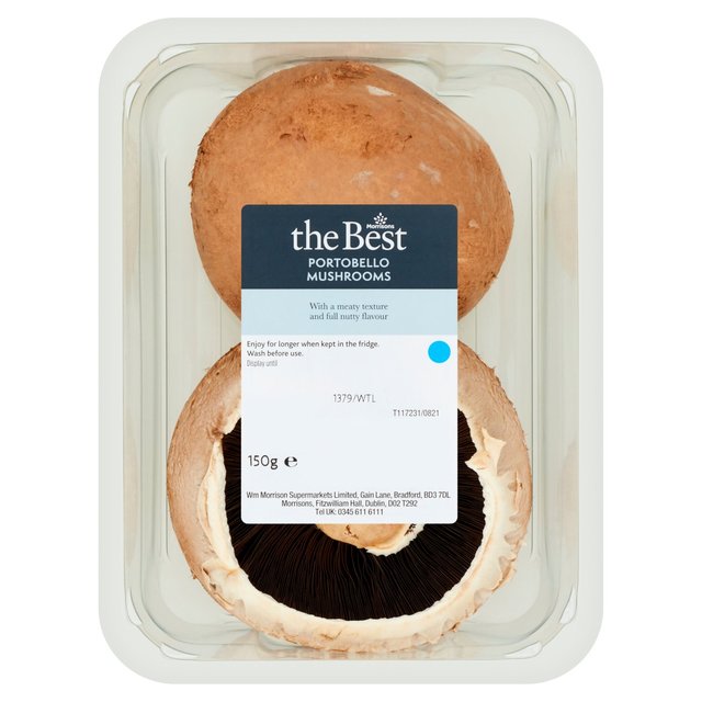 Morrisons The Best Portobello Mushrooms 150g