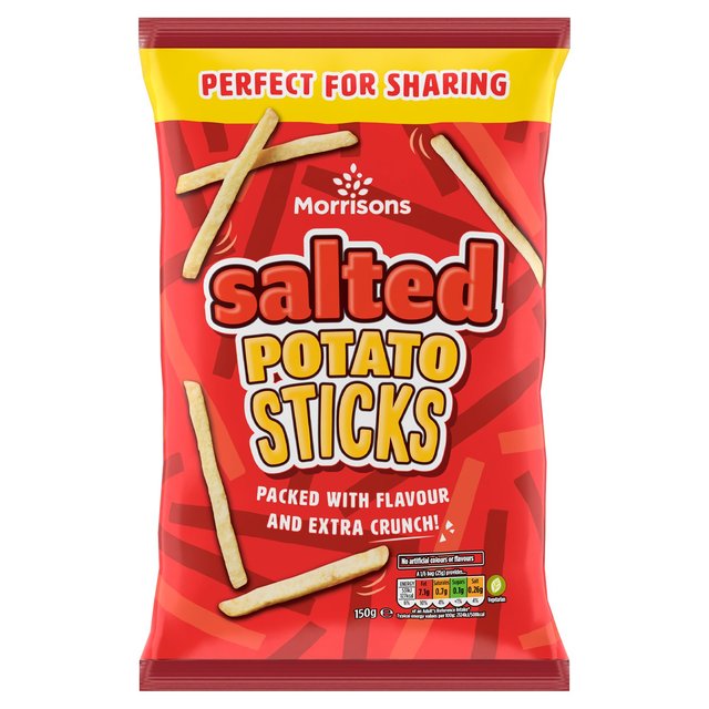 Morrisons Salted Potato Sticks  150g