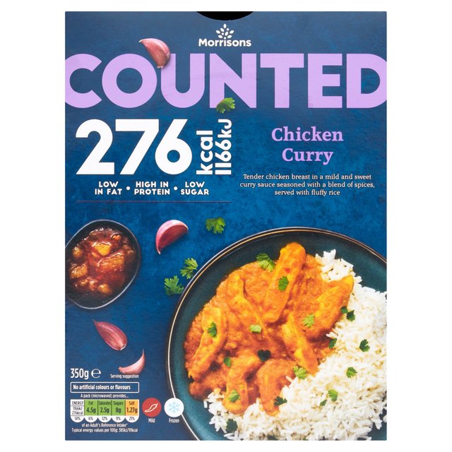  Morrisons Counted Chicken Curry 350g