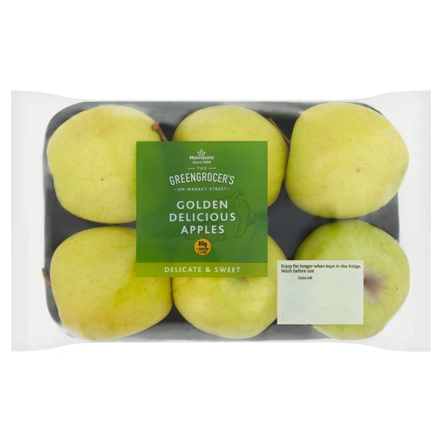 Morrisons Golden Delicious Apples  6 per pack