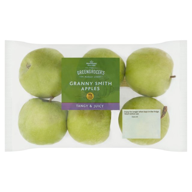 Morrisons Granny Smith Apples 6 per pack