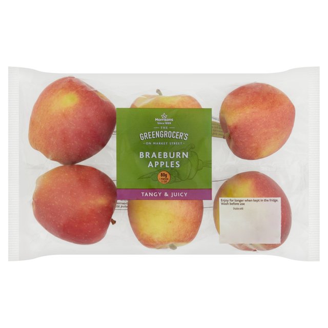 Morrisons Braeburn Apples 6 per pack