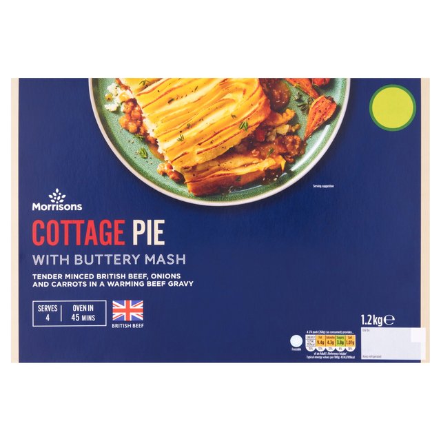 Morrisons Cottage Pie with Buttery Mashed Potato 1200g