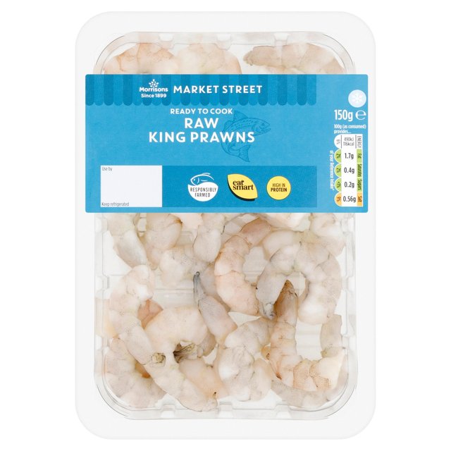 Morrisons Market St Raw Peeled King Prawns 150g