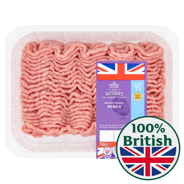 Morrisons British Turkey Thigh Mince  750g