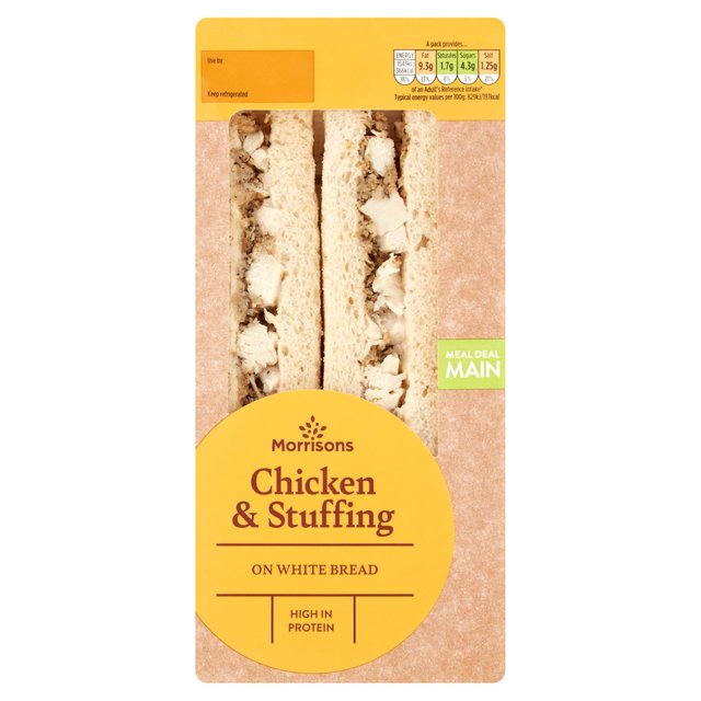 Morrisons Chicken & Stuffing Sandwich 