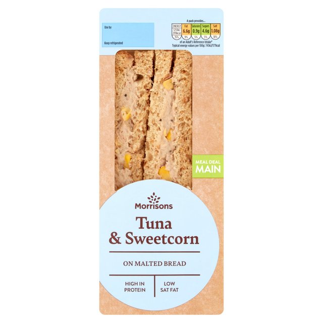 Morrisons Tuna & Sweetcorn Sandwich 